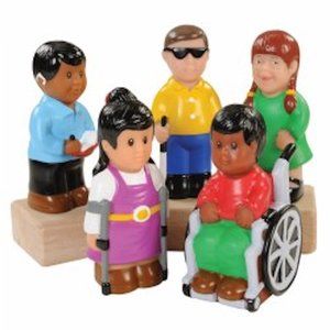 **NEW**   New Friends with Special Needs - Set of 5